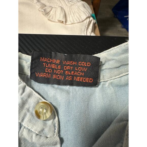 Sturgis 2002 Denim Cutoff Denim Vest Light Wash Y2K Moto Biker Size Large - Picture 4 of 13